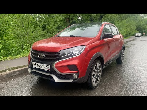 Better than Dacia - Lada XRay cross. POV test drive. Driver’s eye