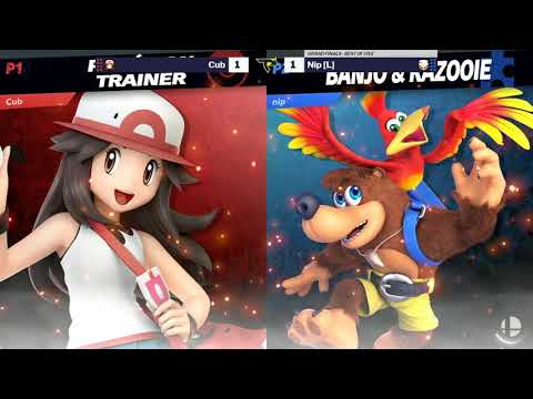 TJ 37 SSBU Grand Finals - Cub (Pokemon Trainer) vs. Nip (Mario/Banjo)