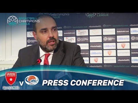 Openjobmetis Varese v Rosa Radom - Press Conference - Basketball Champions League