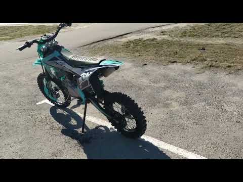 Питбайк Motoland JKS 140 голубой/черный