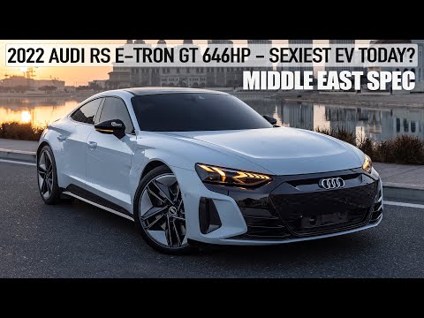 2022年型Audi RS E-Tron GT街乗りレビュー動画｜電気自動車レビュー