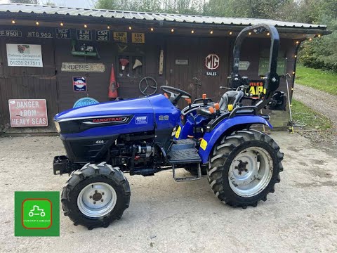 2022 FARMTRAC FT26 4x4 COMPACT TRACTOR FOR SALE www.catlowdycarriages.com