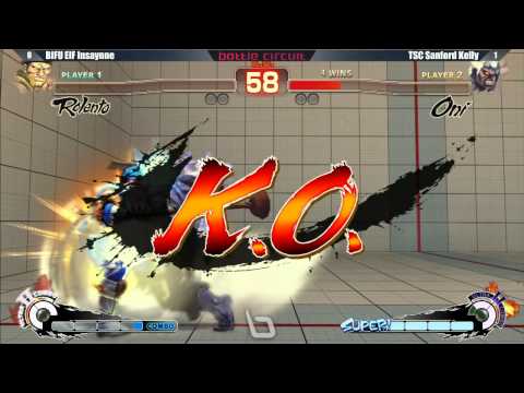Next Level Battle Circuit 106 - USF4 - BIFU EIF Insaynne (Rolento) vs TSC Sanford Kelly (Oni)