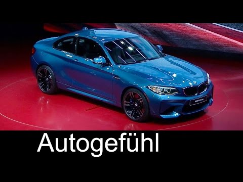 First ever BMW M2 Coupé reveal premiere all-new neu - Autogefühl