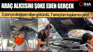Tam 7 araçtan parça birleştirip bir otomobil yapmışlar!