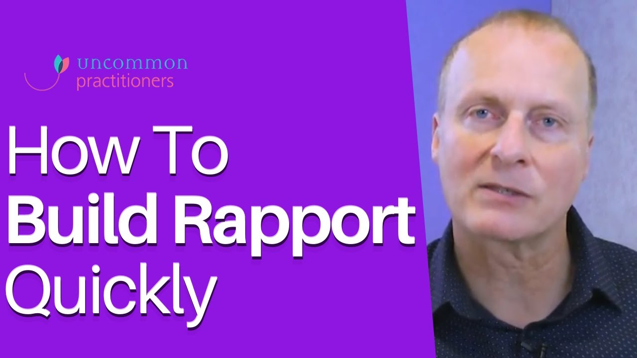 3 Quick Rapport Building Techniques