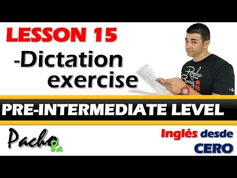 ✅ Lección 15: Dictado en Pasado Perfecto y Pasado Perfecto Continuo -Desafía tu comprensión auditiva