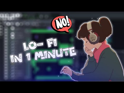 lo-fi music in 1 minute | lmms tutorial #11