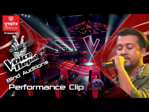 Ajesh Poudel "Ma Ta Marchhu Kyare" The Voice of Nepal Season 2 - 2019