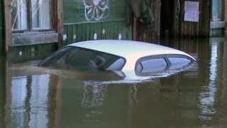 preview picture of video 'Inondations en Russie: montée historique des eaux de l'Amour'