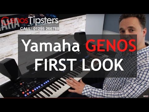 First look at Yamaha GENOS keyboard (Tyros 6) - David gives his thoughts.