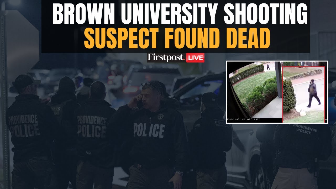 LIVE: Police Brief Media After Brown University Shooting Suspect Found Dead in New Hampshire