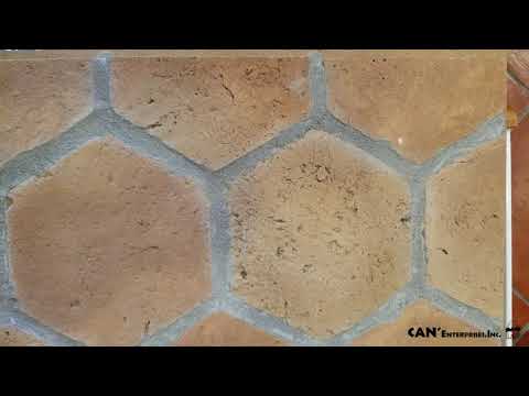 ヘキサゴン HEX-1【床タイル】Hexagon テラコッタ調 Floor tile