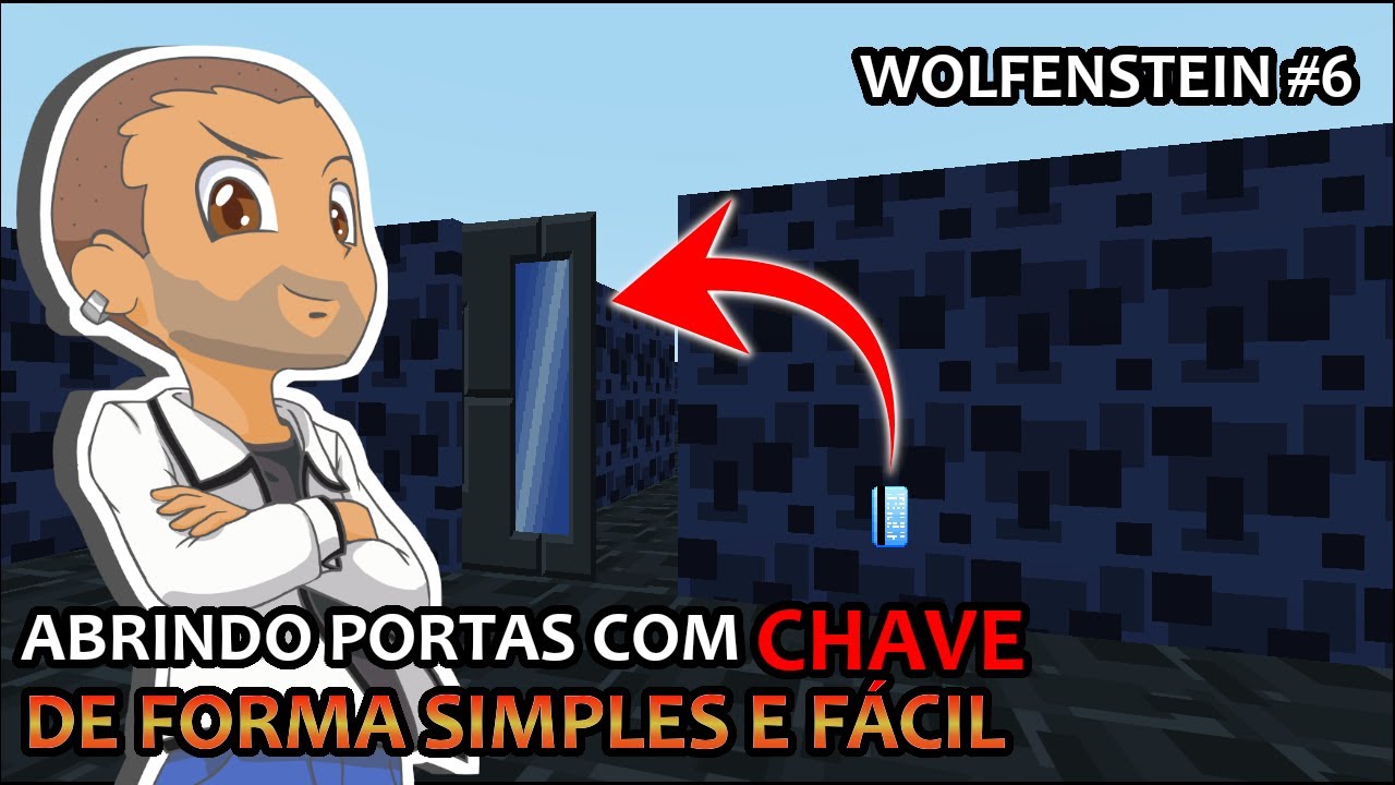 Godot - Wolfenstein / Doom - Abrindo as portas somente com as chaves