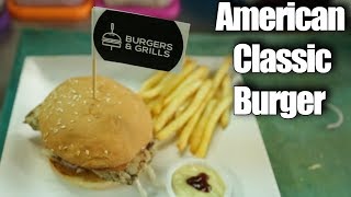 American Classic Burger | Special Burger Recipe | Yummy Street Food