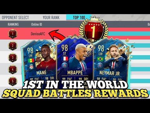 WTF!? 1ST IN THE WORLD!! TOP 100 SQUAD BATTLES REWARDS & 90+ PLAYER PICK SBC | FIFA 20 ULTIMATE TEAM