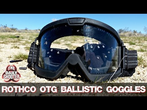 Rothco OTG Ballistic Goggles Vs. 12 Gauge Testing and Review