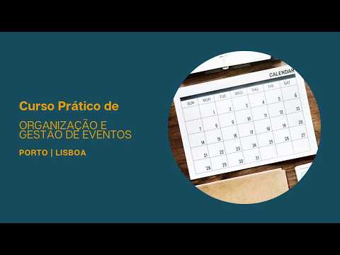 Curso Prático de Organização e Gestão de Eventos