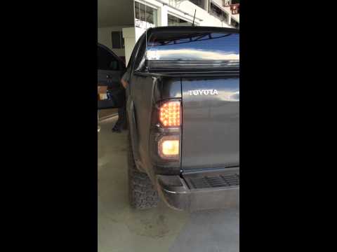 Hilux rear light led