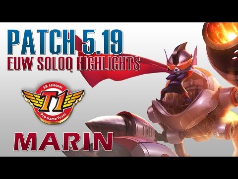 SKT T1 MaRin - Rumble Top Lane - EUW SoloQ Highlights