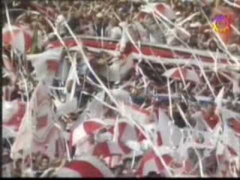 "Recibimiento de River Plate" Barra: Los Borrachos del Tablón • Club: River Plate