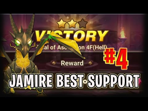 Summoners War TOA HELL FLOOR 4, ITS JAMIRE TIME - 2 Star Clear