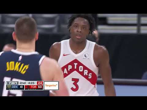 Toronto Raptors knock down team-record 24 3-pointers vs Denver Nuggets.