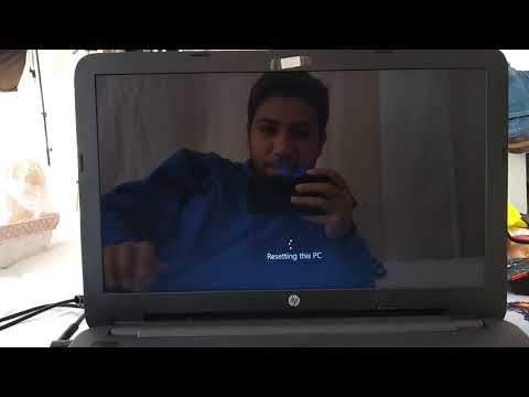 How to Factory reset any HP Laptop