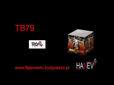 Fajerwerki TROPIC wyrzutnia TB79 DRAGONS TAIL
