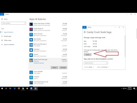 How to Repair/Reset Apps & Programs in Windows 10