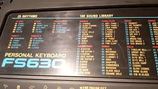 Video thumbnail for Kawai FS630 Personal Keyboard Demo. This demo is not "Brazil" by Edward Jones