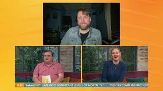 BRIDGERTON'S JAMIE BEAMISH ON IRELAND AM video