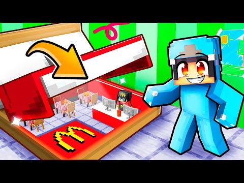 I Built a SECRET MCDONALDS in My House in Minecraft With Crazy Fan Girl!