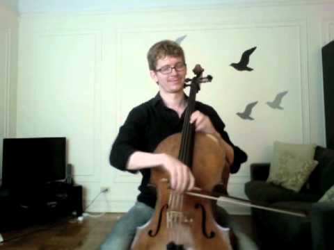 POPPER PROJECT #40: Joshua Roman plays Etude no. 40 for cello by David Popper