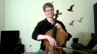 POPPER PROJECT #40: Joshua Roman plays Etude no. 40 for cello by David Popper