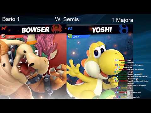 CWA Wifi Weekly #47 Bario(Bowser) Vs  Zark (Yoshi) Winners Finals