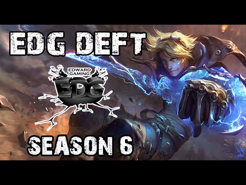 EDG Deft Ezreal vs Lucian ADC Ranked Challenger Korea