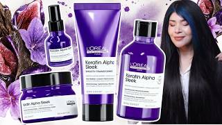 🧬 KERATIN ALPHA SLEEK de L'Oréal Professionnel: Redução do frizz por até 2 semanas