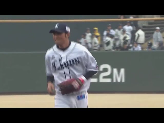 【6回表】ライオンズ・木村 ライトからの好返球で追加点阻止!! 2018/3/3 L-C