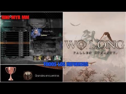 Wo Long Fallen Dynasty trofeo Grandes encuentros