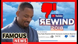 YouTube Rewind 2018 Dislike Button Explodes &amp; YouTubers are PISSED | Famous News