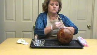 How to dye a gourd ~ featuring Miriam Joy