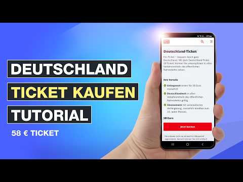 Deutschland Ticket kaufen 2025 | 58 Euro Ticket online bestellen – Testventure