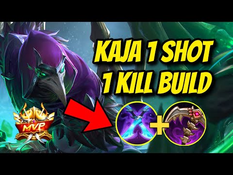 Kaja 1 Shot 1 Kill | Kaja Latest Best Build | Mobile Legends Bang Bang