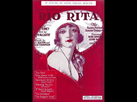 Nat Shilkret - Rio Rita 1927 Lewis James "Ziegfeld Broadway Musical"