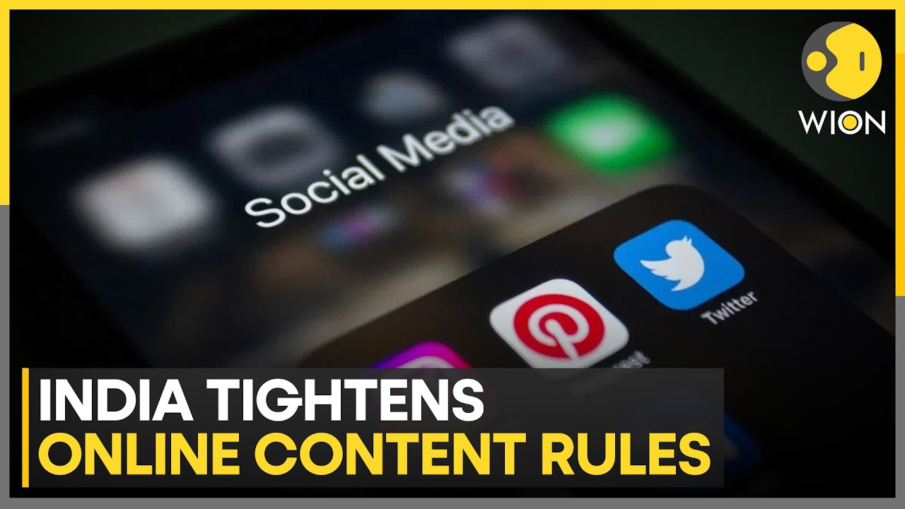 India’s New Digital Crackdown: Platforms Must Remove Content Within 3 Hours in India | WION