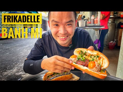 Frikadelle & Makrel Sandwich Banh Mi Saltede Æg