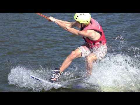 Wakeborden bij Skeef Cable Ski in Heerhugowaard