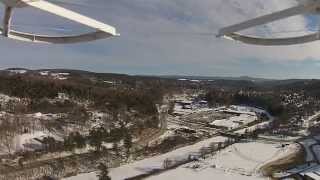 preview picture of video 'Flying over Riverside..Springfield VT'
