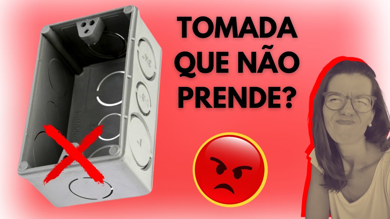 Como consertar caixinha de luz com aba quebrada? | Agiliza Lab
